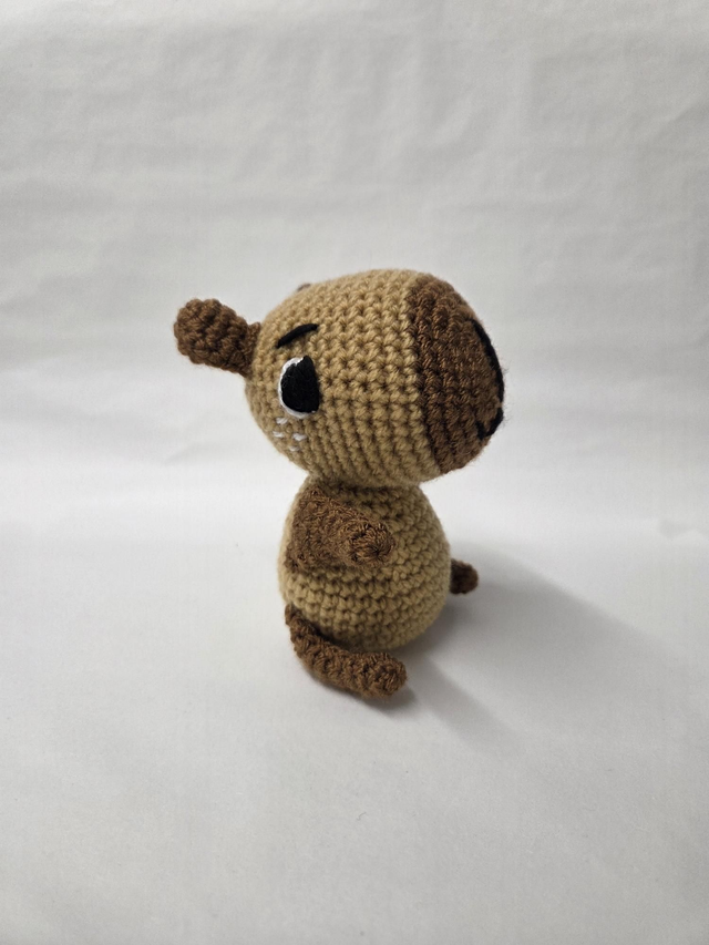 Brown Capybara Crochet Toy - UKCA Tested - KL-067