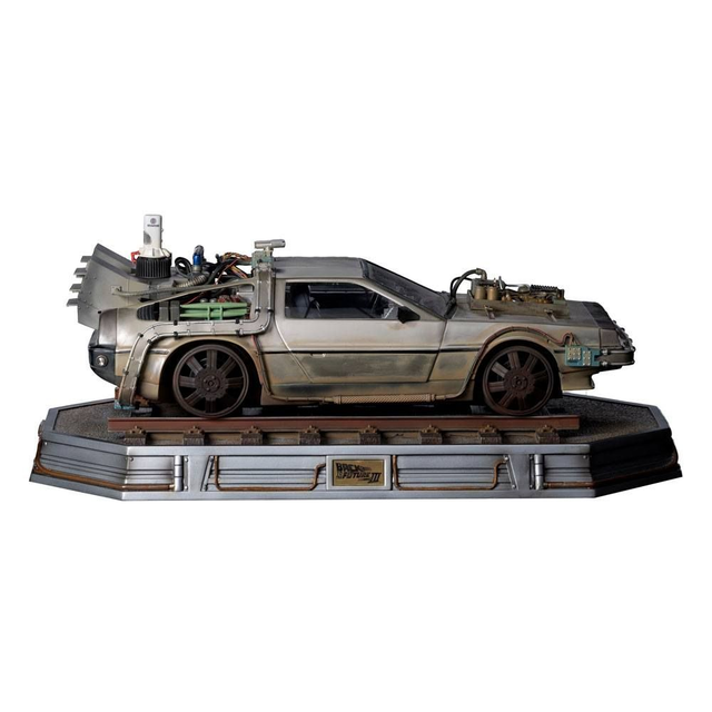 Iron Studios Back To The Future III Art Scale Statue 1/10 Delorean 57 Cm
