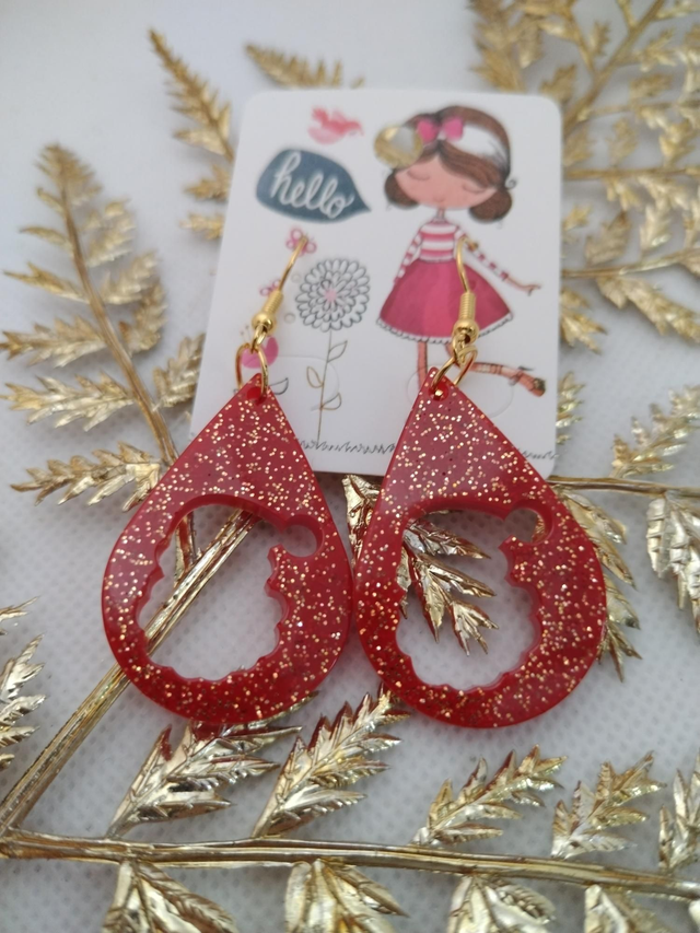Boucles d'oreilles noël 