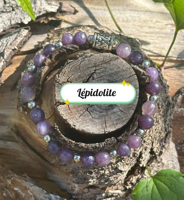 Bracelet de Lépidolite 