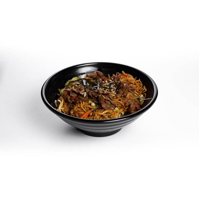 Yakisoba aux extra fin de porc 