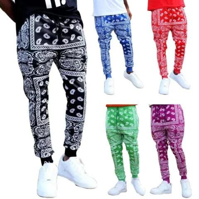 Pantalons NS033 Bandana Casual Slim Plus Size Streetwear