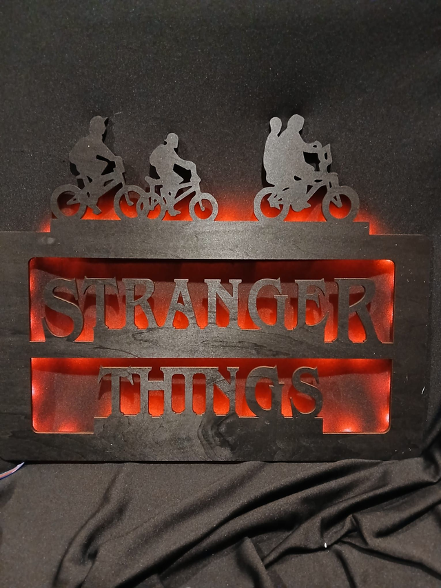Stranger Things Led picture frame