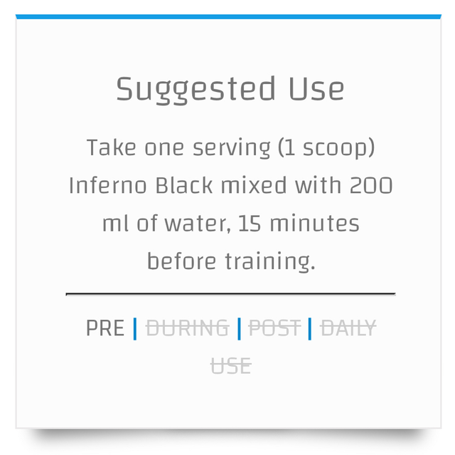 INFERNO BLACK - STACKER2 - LEMON LIME - 300gr