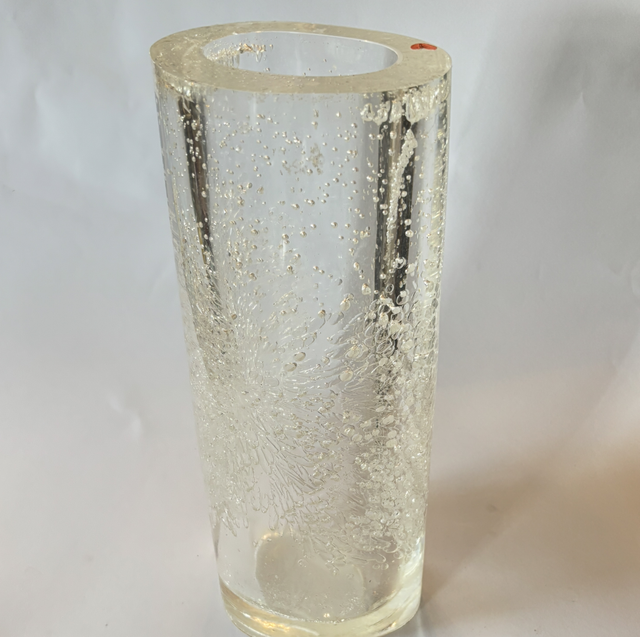 Große Acryl Vase / Objekt/ Schirmständer