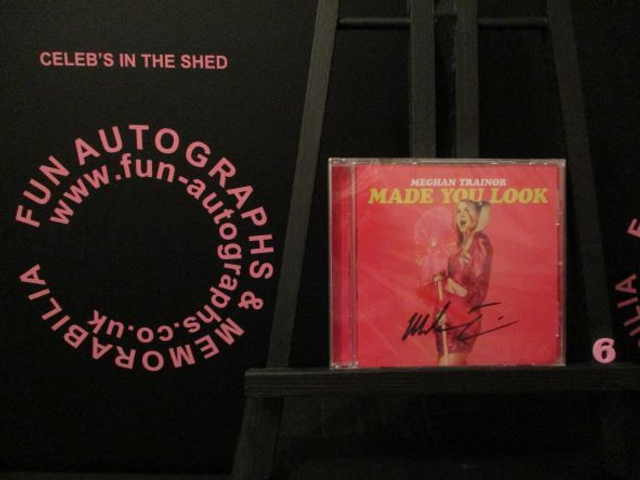 Meghan Trainor - 'Made You Look' Authentic Autographed Single Cover (6)