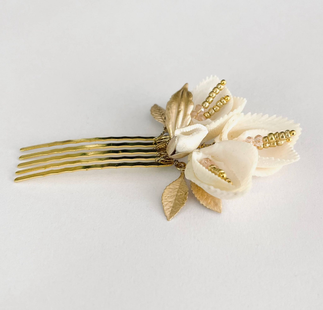 Petit peigne coquillages