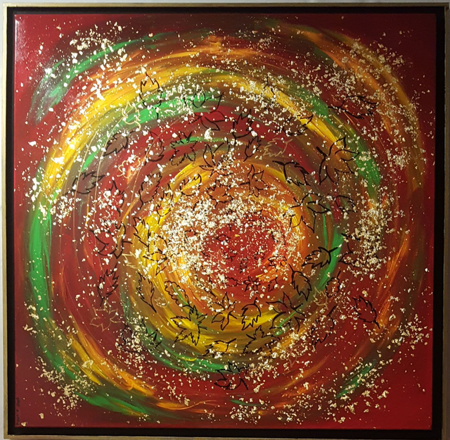 Tourbillon automnal   (100x100)