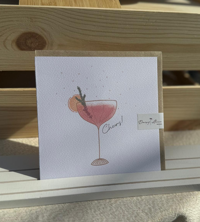 Cheers Greetings Card 