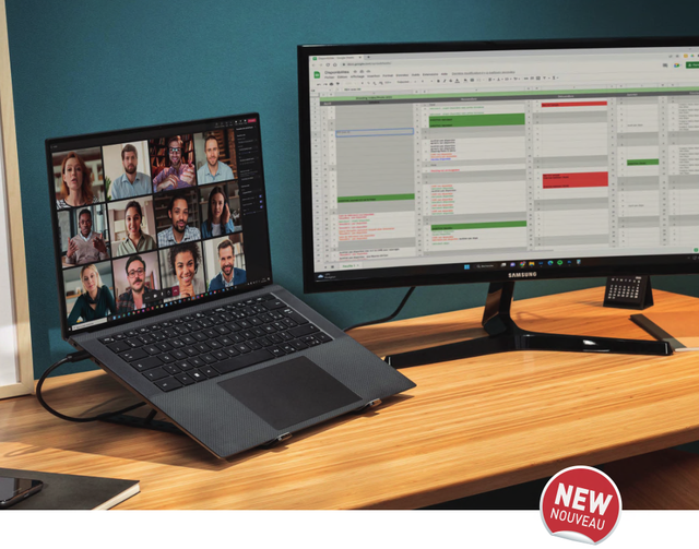  NEXTIA LT-S Support pliable et réglage pour ordinateur