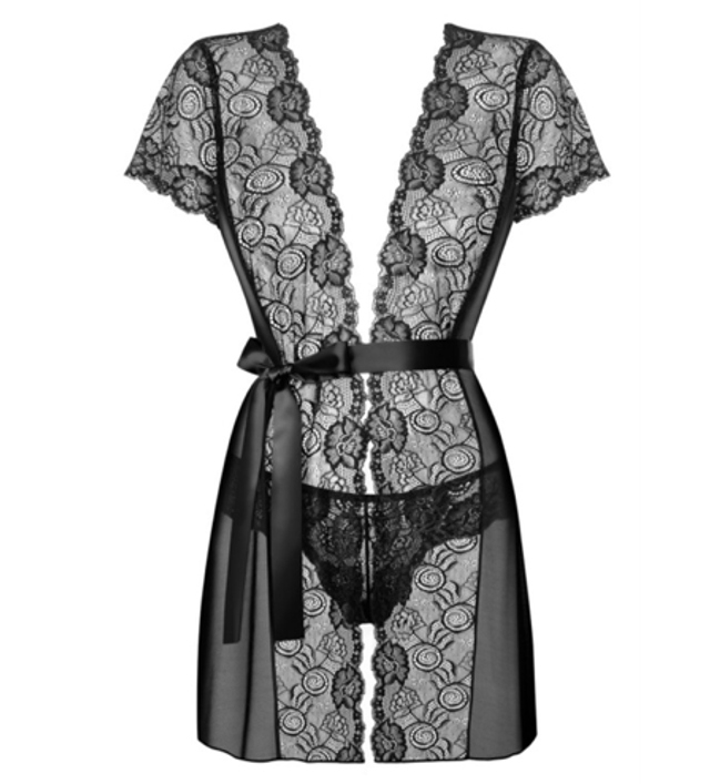 Alluria Peignoir - Noir