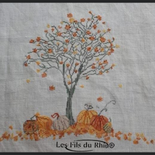 Grille Arbre Aux Citrouilles