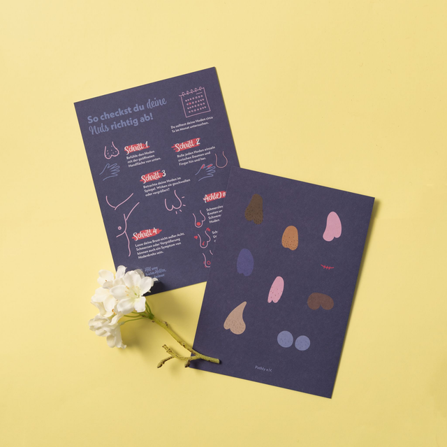 Postkarte: Nuts abtasten