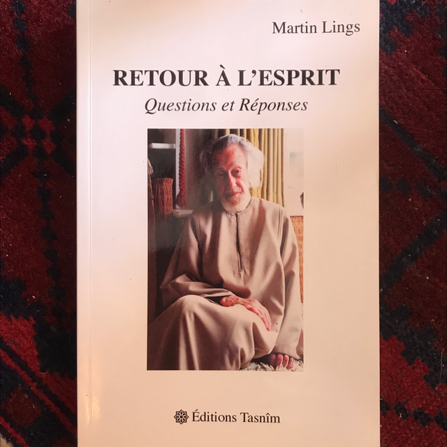 LINGS Martin - Retour à l’Esprit, Questions et Réponses 