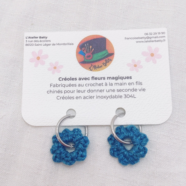 Créoles argentées Jardin d'hiver