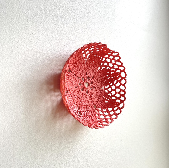 Corbeille rose corail