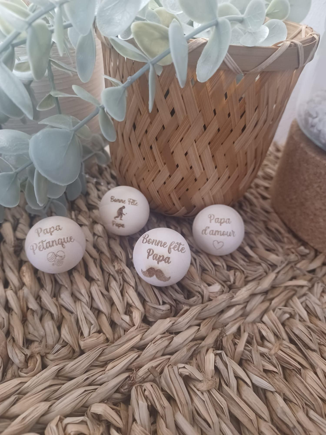 Cochonnet de pétanque personnalisé