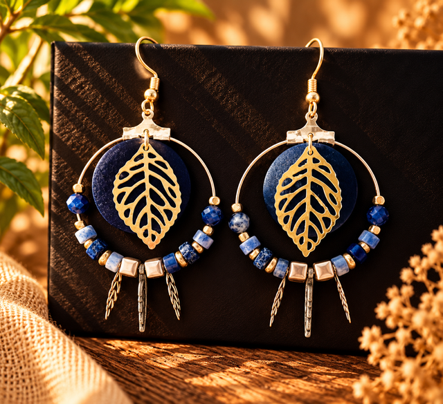Boucles RACINES bleu