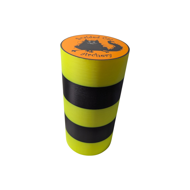 Flo Yellow and Black Ground Marker