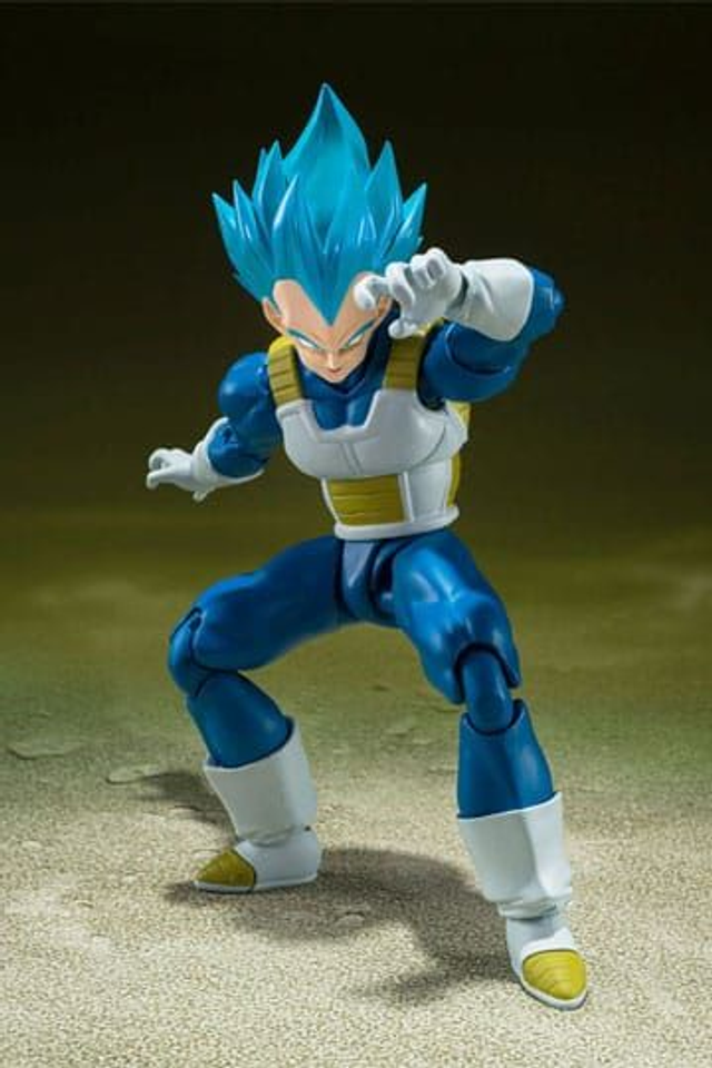 Dragon Ball Super: SSGSS Vegeta (Unwavering Saiyan Pride) S.H. Figuarts Action Figure