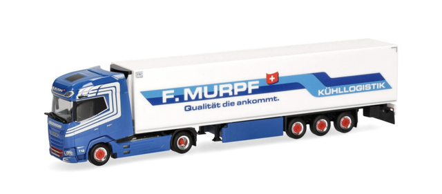 Daf XG Kühlkofferzug F. Murpf Herpa 319058