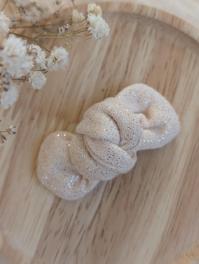 Lot de barrettes noeud Romie