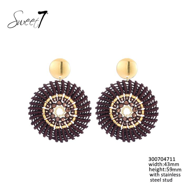 Statement oorbellen sweet7 