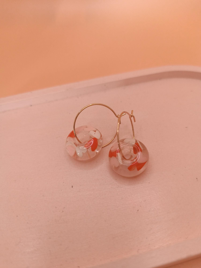 Boucles d'oreilles à perles