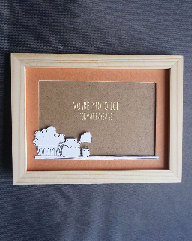 La bouilloire • passe-partout et cadre