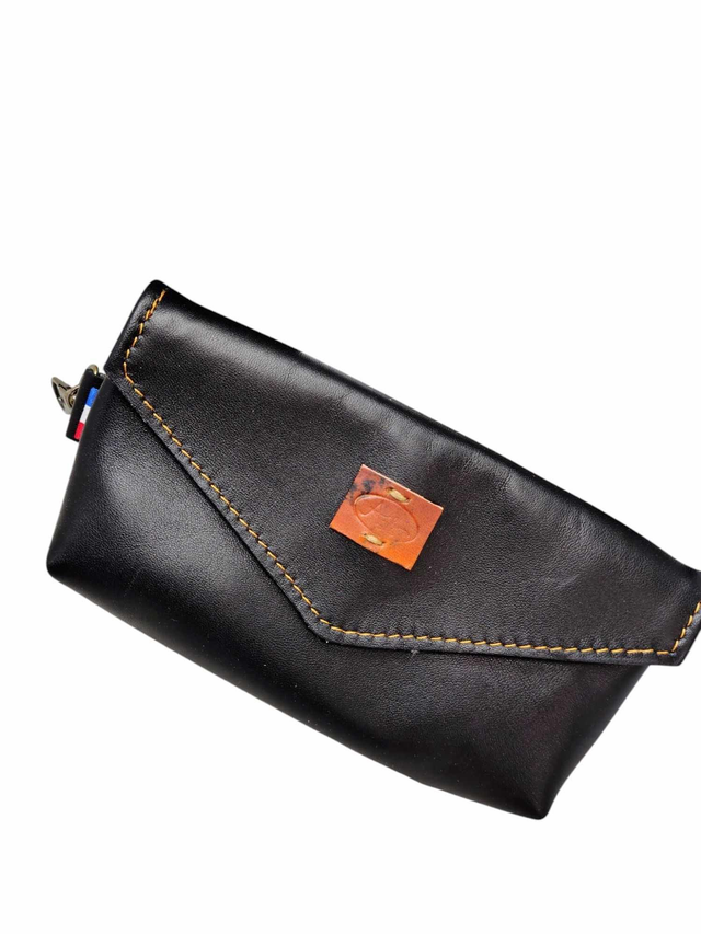 Pochette accroche sac - noire