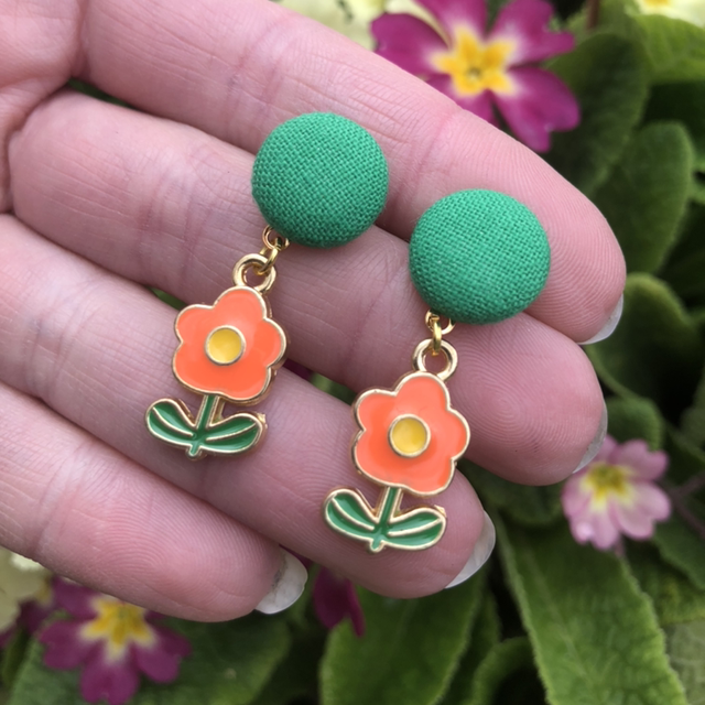 Babys vert marguerite orange