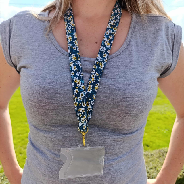 Lanière porte-badges / Tour de cou 