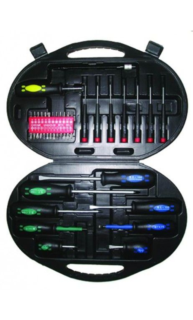 Set cacciaviti e inserti in valigetta 42 pz blinky