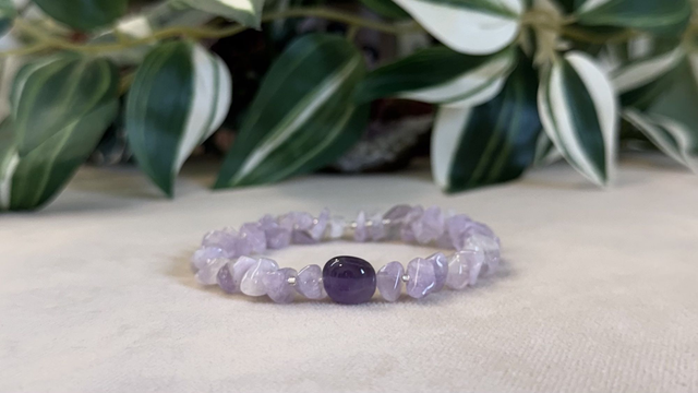 Bracelet | Améthyste - Reliefs 1