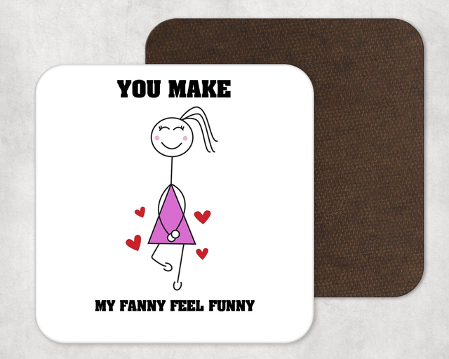 Fanny Feel Funny Coaster