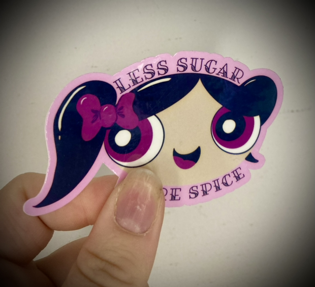 More Spice Powerpuff Sticker