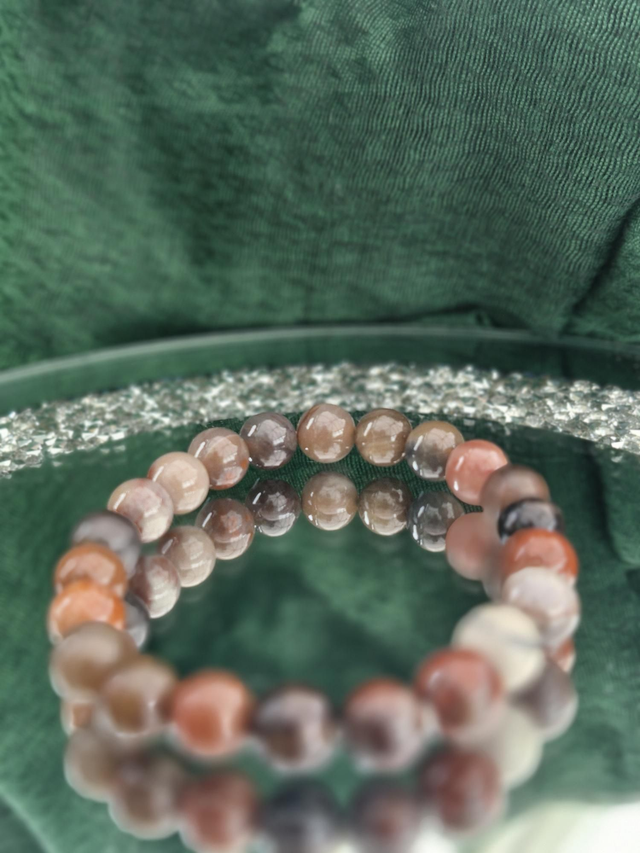 Petrified wood bracelet 