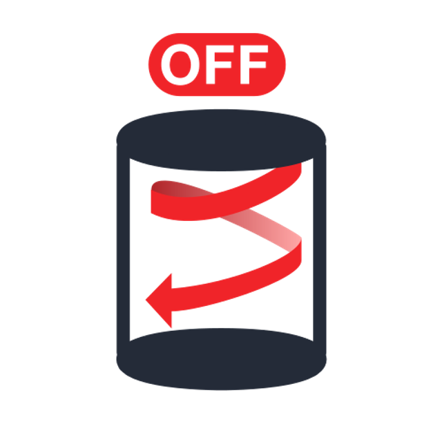 Désactivation des volets d'admission.