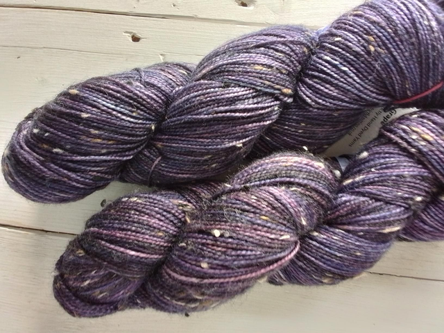 Merino/Donegal Nep 4ply Grape 100g/400m
