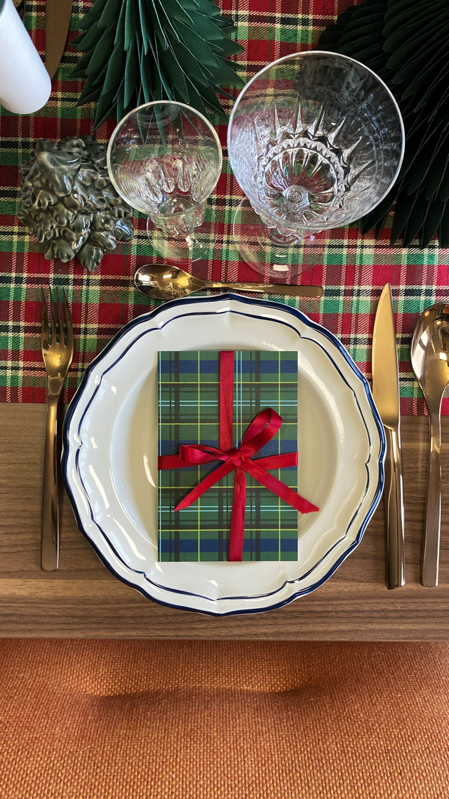 Tartan, carte double