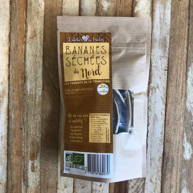 Bananes séchées bio 70g