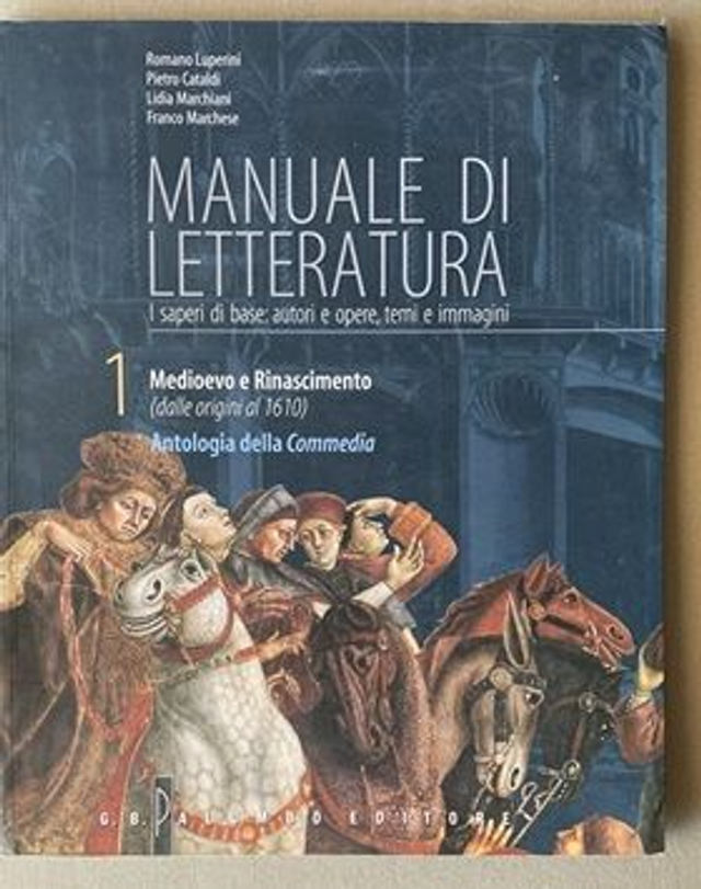 Manuale di Letteratura 1, Medioevo e Rinascimento