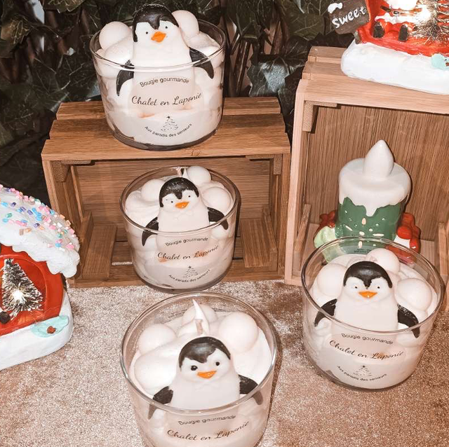 Bougie gourmande - Chalet en Laponie