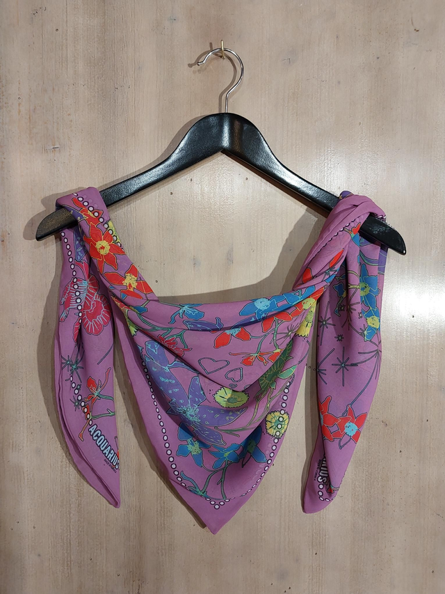 Orchidée Rose. Carré