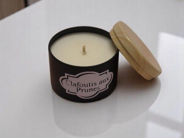 Bougie parfumée "Clafoutis aux prunes"