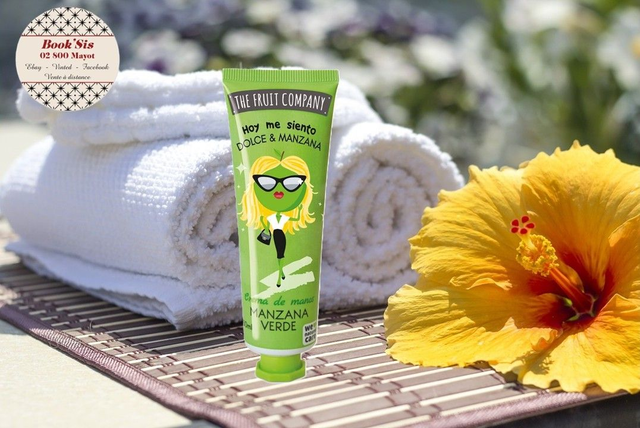 The Fruit Company " Crème mains Pomme verte "