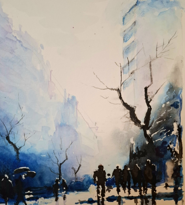 9h30/11h30 vendredi : Aquarelle/gouache et dessin
