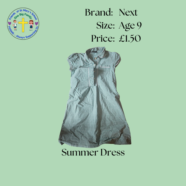 Summer Dress - Next - Age 9