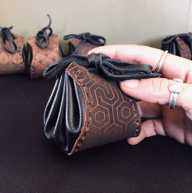 Bourse nid d’abeille