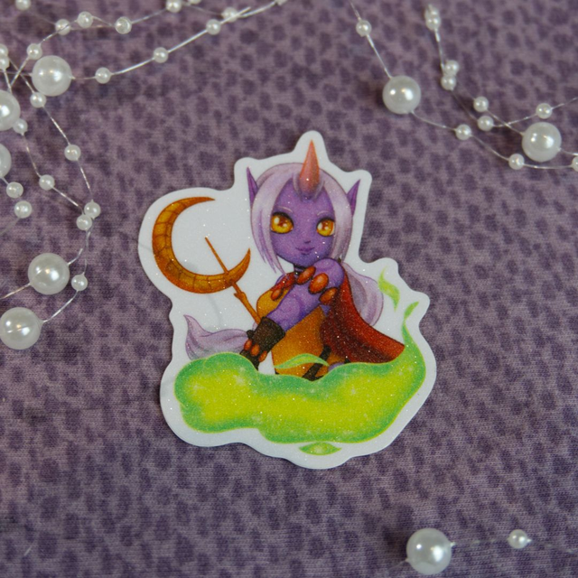 Frosted Sticker Soraka